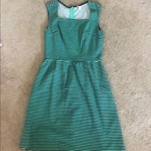 Knit striped dress